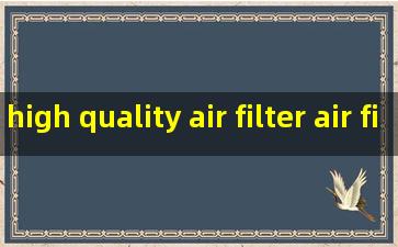high quality air filter air filter making machine